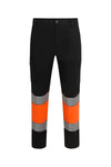 Preto/laranja Fluorescente - 00/19