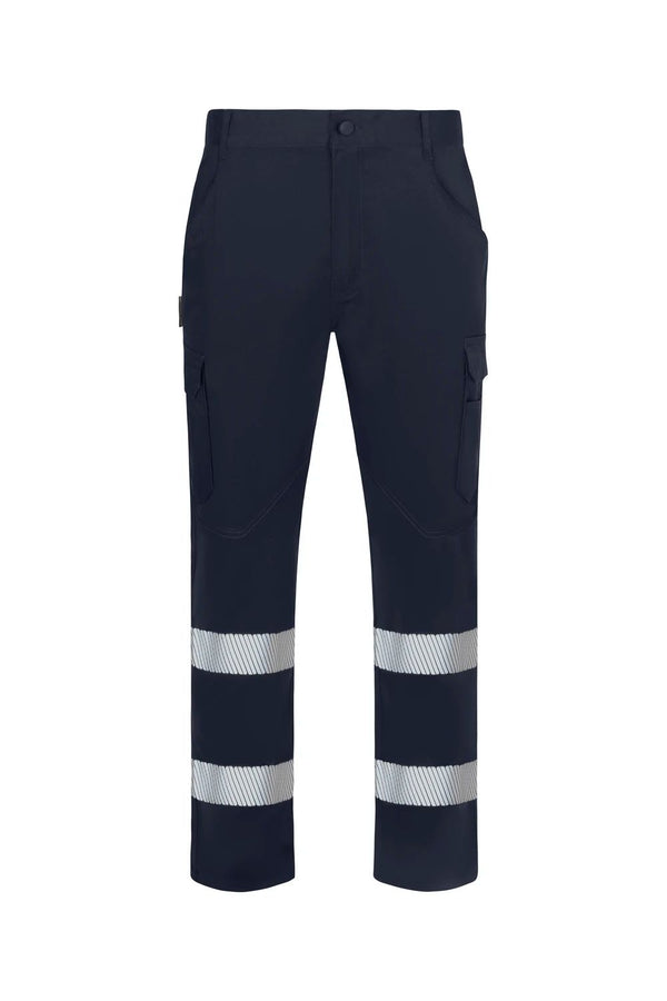 Calças Stretch com Faixas Segmentadas de Visibilidade Melhorada-Azul Navy - 61-XS-RAG-Tailors-Fardas-e-Uniformes-Vestuario-Pro