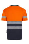 Azul Navy/laranja Fluorescente - 61/19