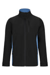 Casaco Soft Shell Total Match Indústria-Preto/azul Celeste - 00/05-XS-RAG-Tailors-Fardas-e-Uniformes-Vestuario-Pro