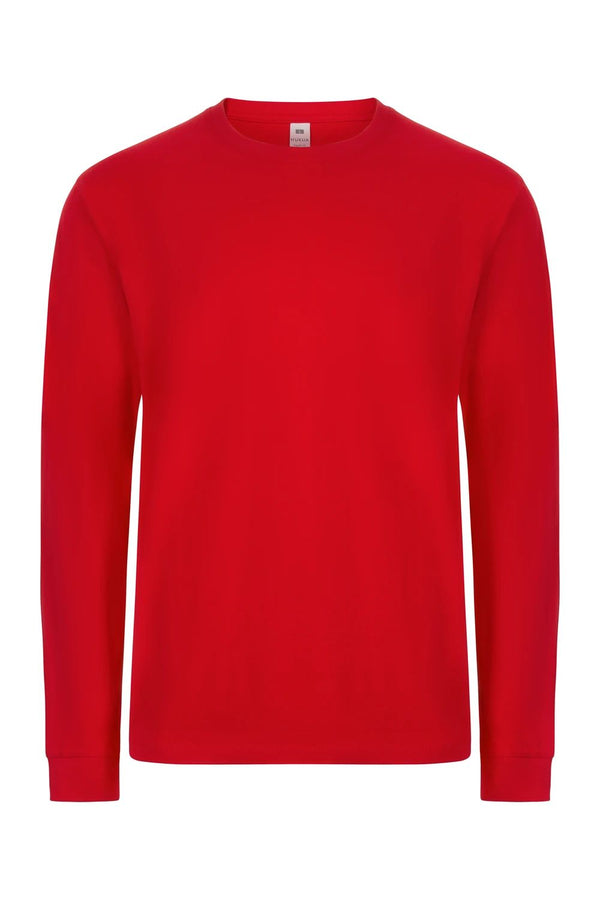 T-shirt Unissexo de Manga Comprida Palm LSL-Red - 400-XS-RAG-Tailors-Fardas-e-Uniformes-Vestuario-Pro