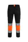 Preto/laranja Fluorescente - 00/19