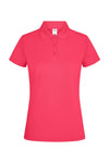 Polo de Mulher Manga Curta Técnico Bogan Woman-Fluor Coral - 417-XS-RAG-Tailors-Fardas-e-Uniformes-Vestuario-Pro