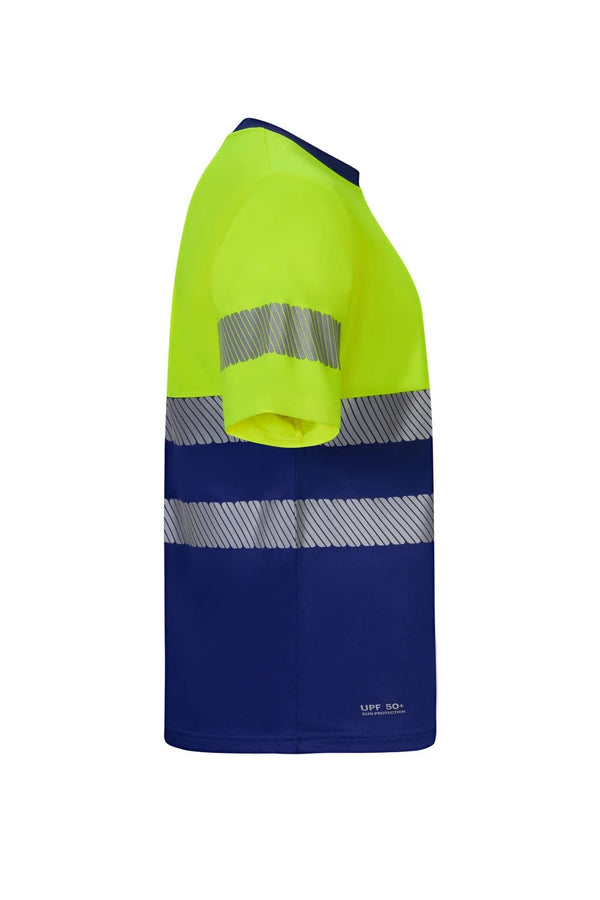 Azul Royal/amarelo Fluorescente - 09/20