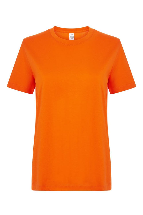 T-shirt de Mulher de Manga Curta Palm 190-Orange - 301-XS-RAG-Tailors-Fardas-e-Uniformes-Vestuario-Pro