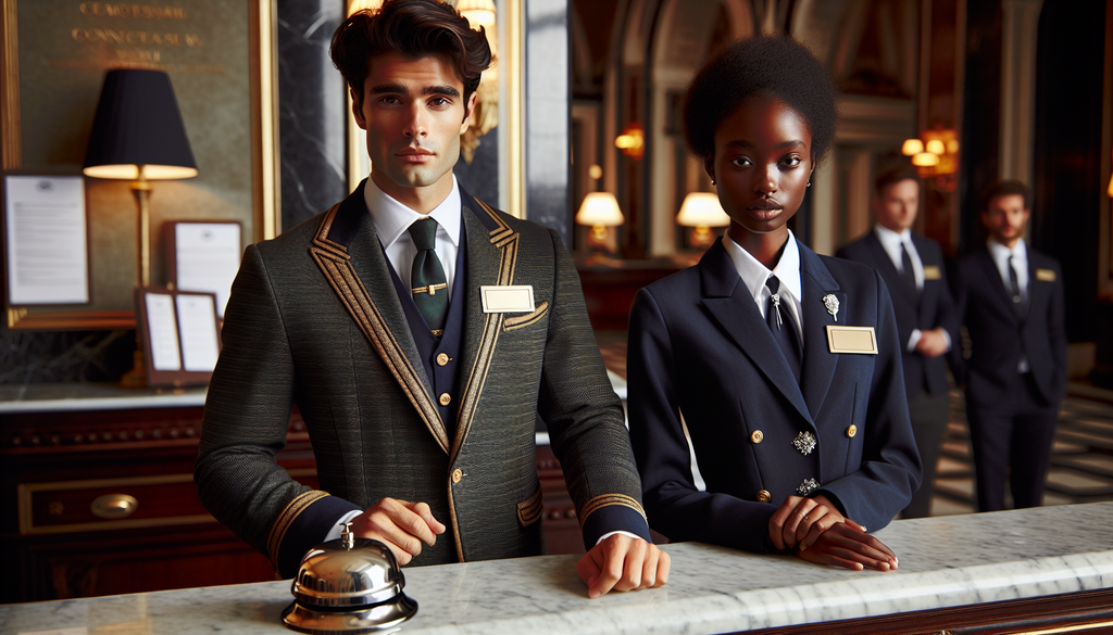 Uniformen für Hotel-Concierges