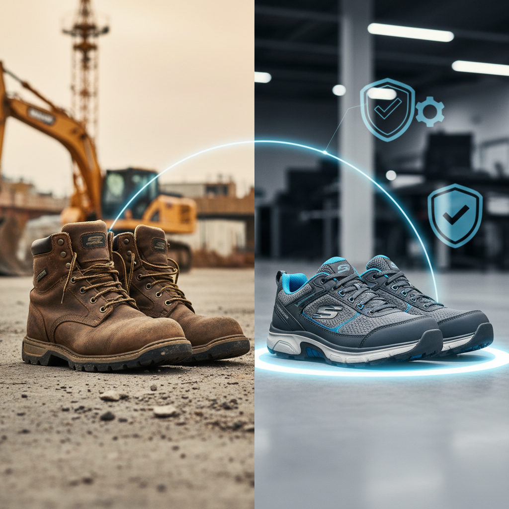 Skechers Work: Porquê trocar botas por sapatilhas de segurança?