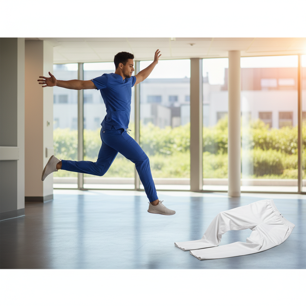 Scrubs Jogger: Por que os Profissionais de Saúde estão a abandonar as calças retas?