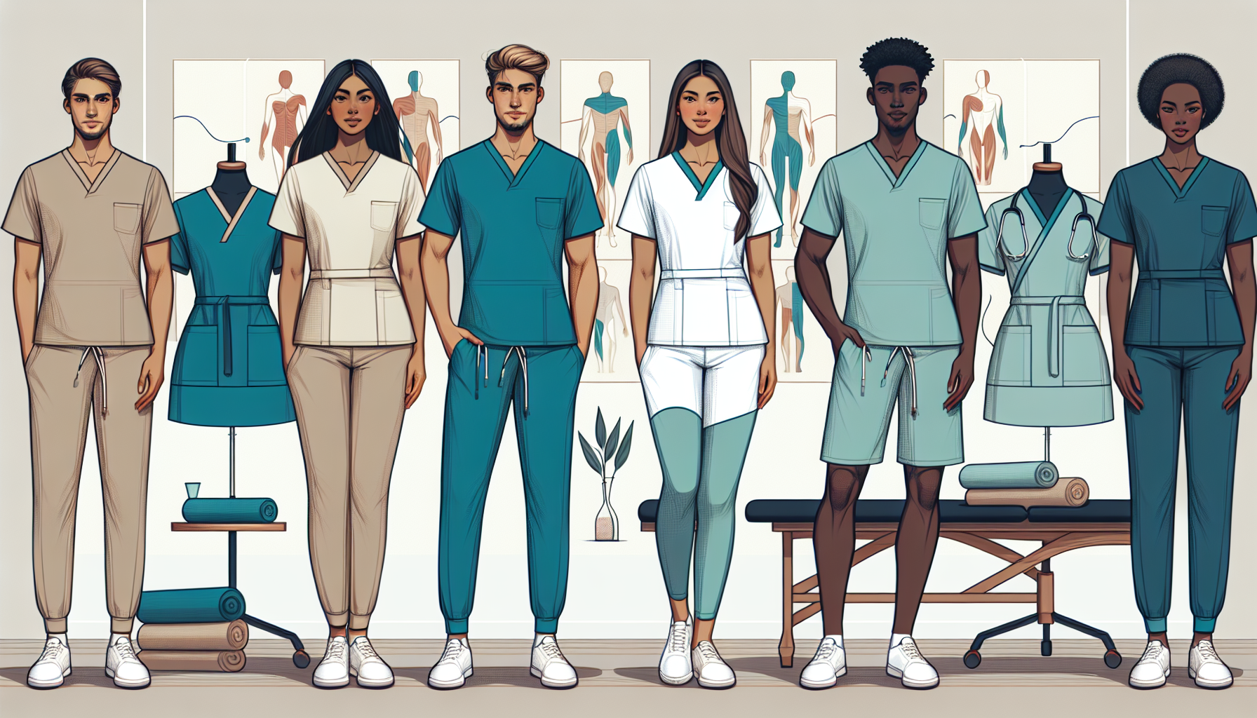 Physiotherapy Uniforms: Comfort and Functionality