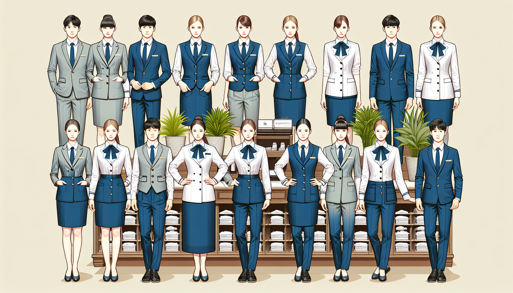Uniforms for Conference Center Receptionists 