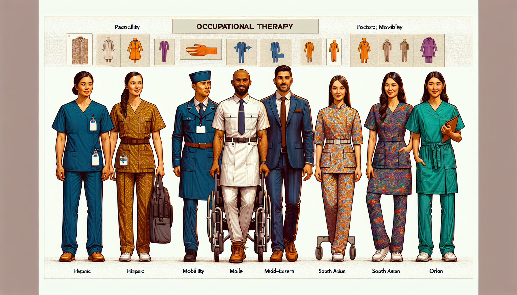 Uniformen für die Ergotherapie: Funktionalität und Stil