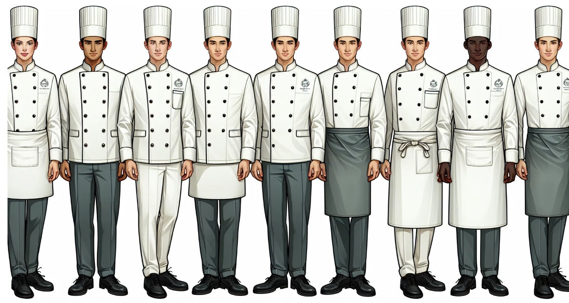 Uniformes pour cuisiniers et chefs d'hôtel • RAG Tailors • Fardas e ...