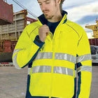 Warnschutz-Parkas