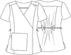 Women's Tunic ELIRA with Back Ruching M/L