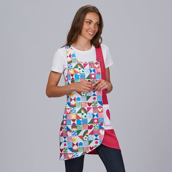 Agatha Heart Seasons Educator Apron