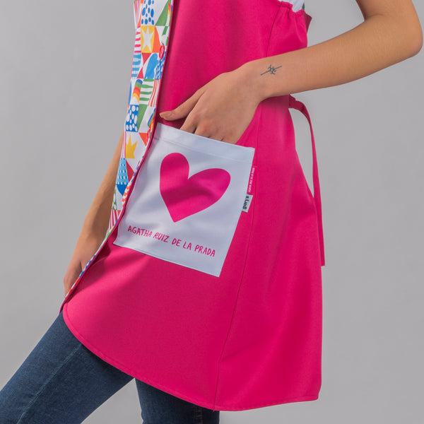 Agatha Heart Seasons Educator Apron