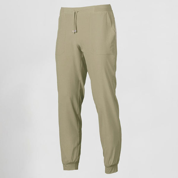 Calça Unissexo Microfibra Jogger 360-Areia - 142-XXS-RAG-Tailors-Fardas-e-Uniformes-Vestuario-Pro