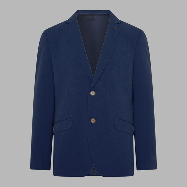 Blazer Masculino Bologna X-Linho - Azul Marinho - 104 - Frente