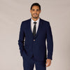 Blazer Masculino Bologna X-Linho - Azul Marinho - 104 - Modelo