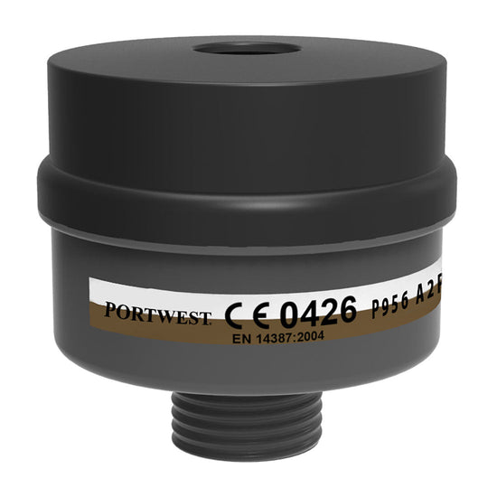 A2P3 Filtro combinado de rosca universal (Pk4)-Preto-U-RAG-Tailors-Fardas-e-Uniformes-Vestuario-Pro