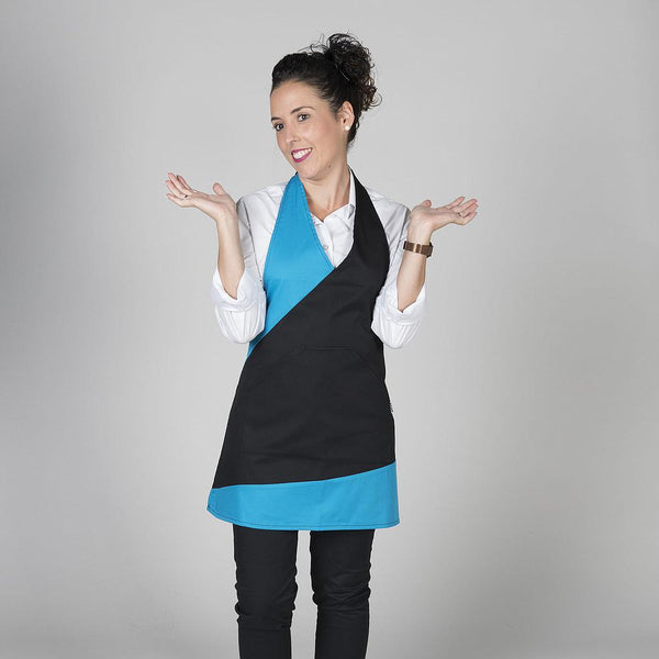 AVENTAL BISTRO COLOR-Turquesa 115-Único-RAG-Tailors-Fardas-e-Uniformes-Vestuario-Pro