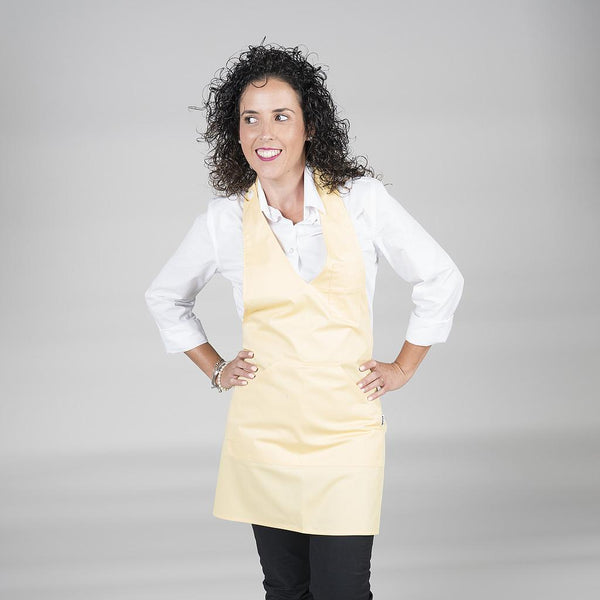AVENTAL BISTRO COM DECOTE V-RAG-Tailors-Fardas-e-Uniformes-Vestuario-Pro