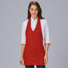Avental Bistró-Vermelho - 616-Único-RAG-Tailors-Fardas-e-Uniformes-Vestuario-Pro