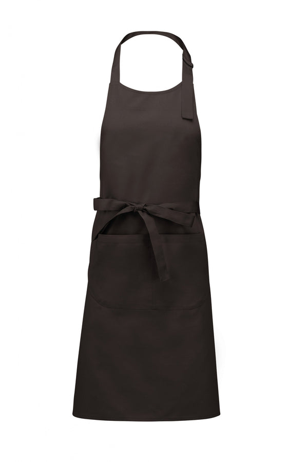 AVENTAL COM PEITO 100% Algodão-Chocolate-Único-RAG-Tailors-Fardas-e-Uniformes-Vestuario-Pro