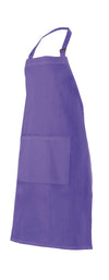 AVENTAL COM PEITO COM BOLSO-Morado-U-RAG-Tailors-Fardas-e-Uniformes-Vestuario-Pro