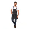 AVENTAL COWBOY - Suspensórios não incluídos-Denim Preto - 821-Único-RAG-Tailors-Fardas-e-Uniformes-Vestuario-Pro