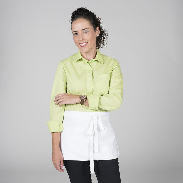 AVENTAL CURTO 30X60 CM-Branco 101-One Size-RAG-Tailors-Fardas-e-Uniformes-Vestuario-Pro
