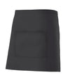 AVENTAL CURTO COM BOLSO-Preto-U-RAG-Tailors-Fardas-e-Uniformes-Vestuario-Pro