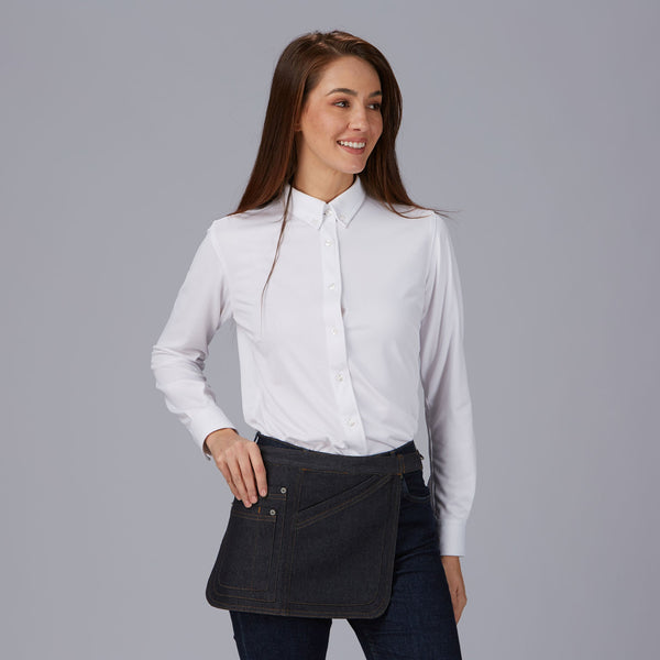 AVENTAL CURTO DUBAII-Denim Azul - 826-P-RAG-Tailors-Fardas-e-Uniformes-Vestuario-Pro