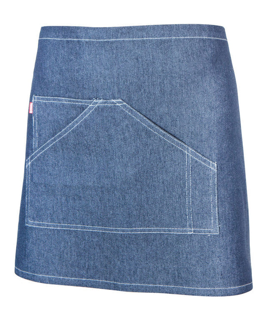 AVENTAL DENIM CURTO-Demin-U-RAG-Tailors-Fardas-e-Uniformes-Vestuario-Pro