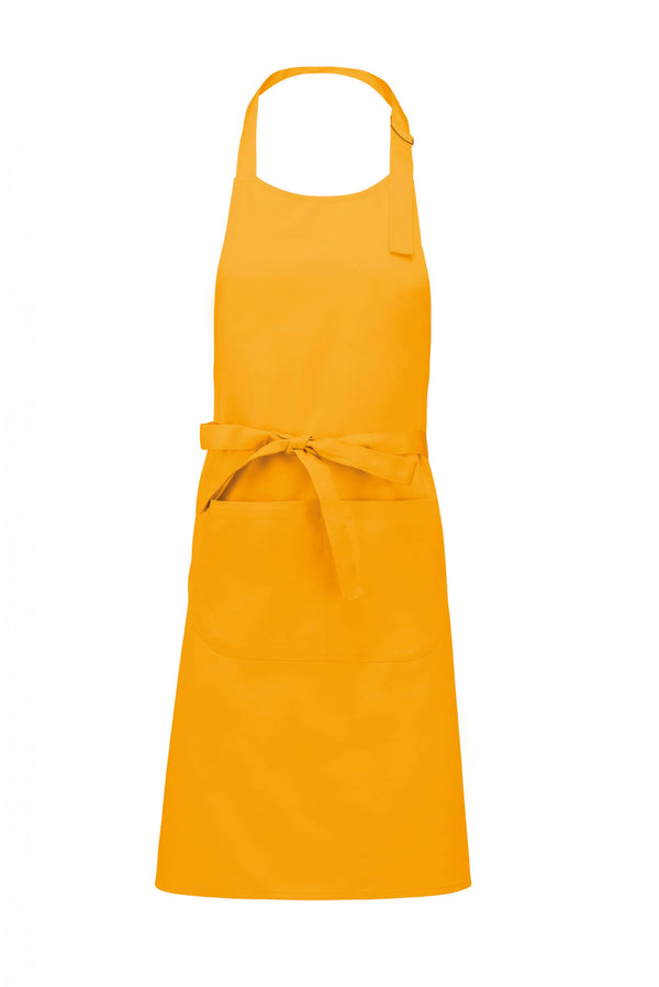 AVENTAL PONDAN COM BOLSO poliéster / algodão-Mustard-Único-RAG-Tailors-Fardas-e-Uniformes-Vestuario-Pro