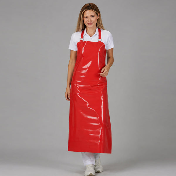 Avental André-Vermelho - 105-Único-RAG-Tailors-Fardas-e-Uniformes-Vestuario-Pro