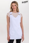 Avental Branco com Anéis Dourados-Branca - 570-Único-RAG-Tailors-Fardas-e-Uniformes-Vestuario-Pro