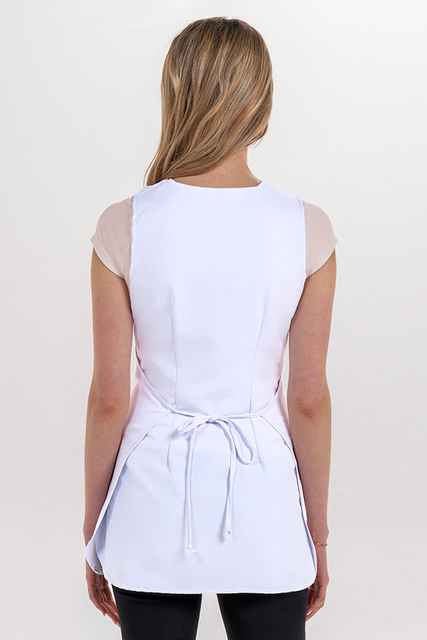 Avental Branco com Anéis Dourados-RAG-Tailors-Fardas-e-Uniformes-Vestuario-Pro