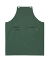Avental Cruzado Eco-Pele-Verde Floresta sem Alças-Único-RAG-Tailors-Fardas-e-Uniformes-Vestuario-Pro