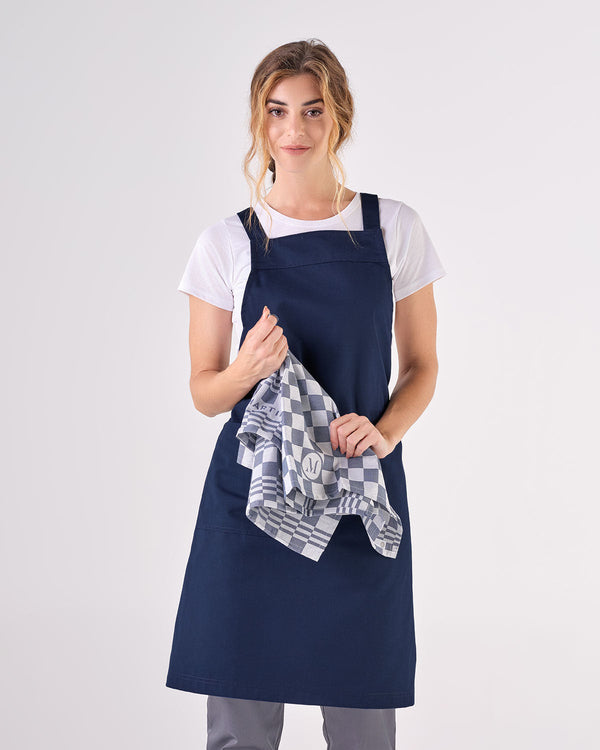 Avental Cruzado Transversal Capri-Azul Marinho-Único-RAG-Tailors-Fardas-e-Uniformes-Vestuario-Pro