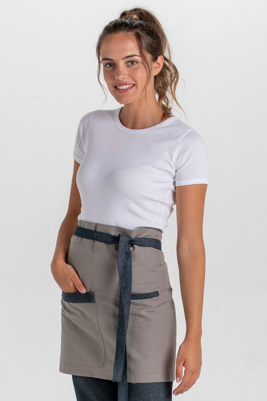 Avental Curto Kiev-Beje-Único-RAG-Tailors-Fardas-e-Uniformes-Vestuario-Pro