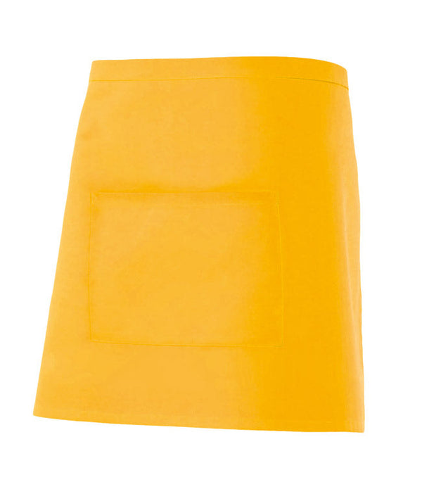 Avental Curto com Bolso-Amarelo-Único-RAG-Tailors-Fardas-e-Uniformes-Vestuario-Pro