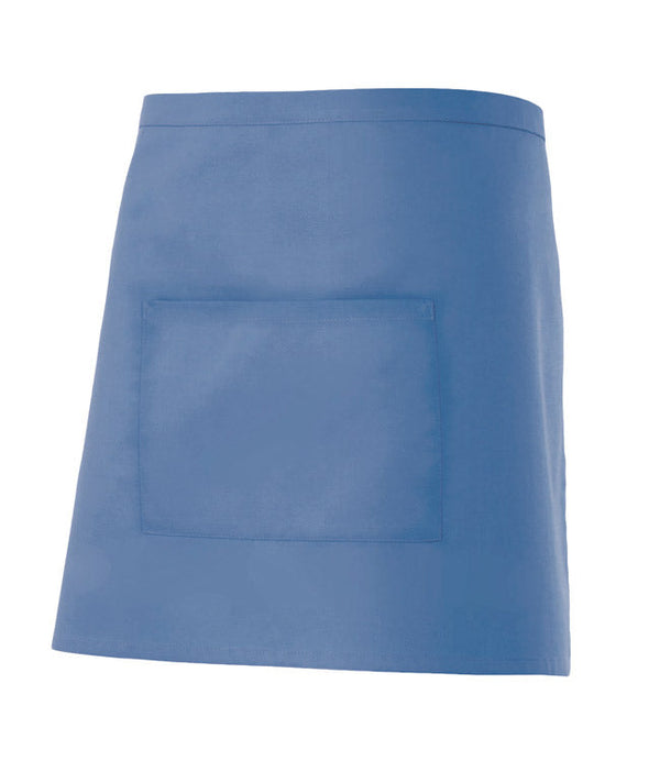 Avental Curto com Bolso-Celeste-Único-RAG-Tailors-Fardas-e-Uniformes-Vestuario-Pro