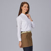 Avental Curto com Contrastes de Espiga 35x67 cm-RAG-Tailors-Fardas-e-Uniformes-Vestuario-Pro