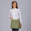 Avental Curto com Contrastes de Espiga 35x67 cm-Verde Oliva-121-Único-RAG-Tailors-Fardas-e-Uniformes-Vestuario-Pro