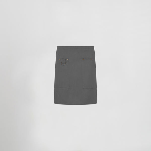 Avental Curto com Rebordos em Sarja Reciclada 50x74 cm-RAG-Tailors-Fardas-e-Uniformes-Vestuario-Pro