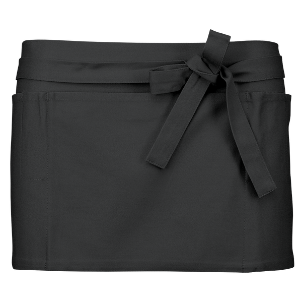 Avental Curto de Barman-Cinzento Escuro-Único-RAG-Tailors-Fardas-e-Uniformes-Vestuario-Pro