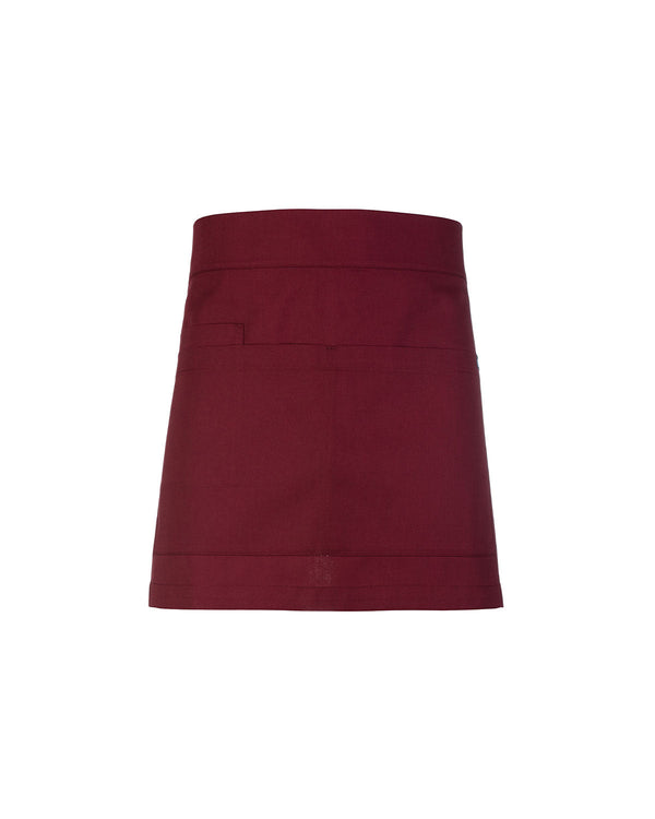 Avental Curto de Cintura Universe-Burgundy-U-RAG-Tailors-Fardas-e-Uniformes-Vestuario-Pro