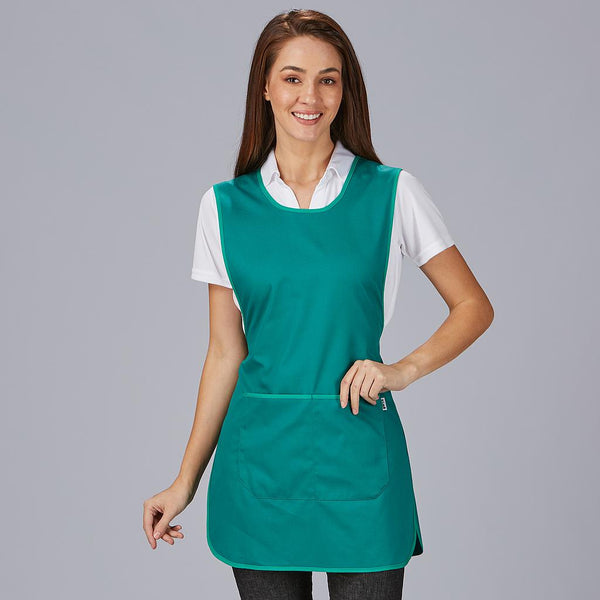 Avental Duplo Colores Básico-Único-Verde Esmeralda - 108-RAG-Tailors-Fardas-e-Uniformes-Vestuario-Pro