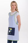 Avental Educadora Crocodilo Cruzado-RAG-Tailors-Fardas-e-Uniformes-Vestuario-Pro